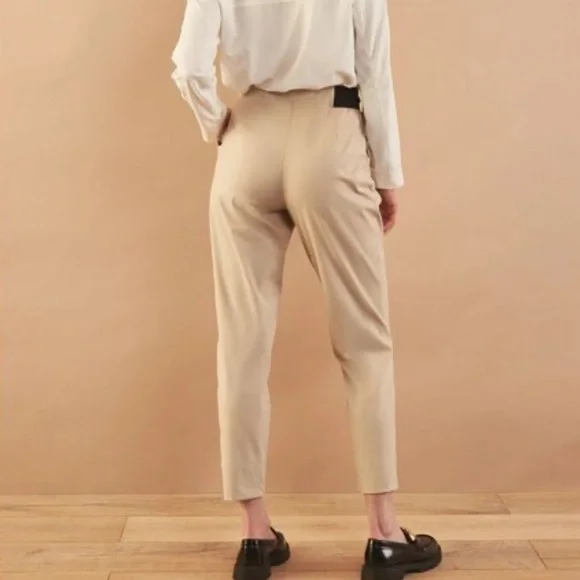 ADAY Beige Ankle-Length Pants - Picture 2 of 5